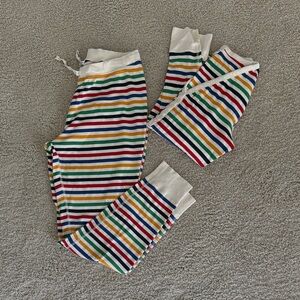 Gently Used Women’s Hanna Andersson Multicolor Striped PJ’s, size M